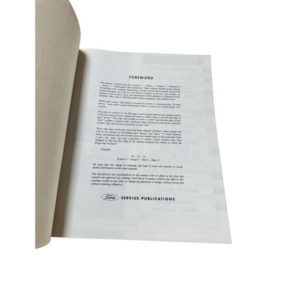 1970 FORD Car Shop Manuals #1-5 Complete Set Ford Motor Company Original - Picture 9 of 13